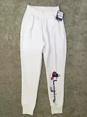 Champion X Monopoly Reverse Weave Sweatpants Men Small White Heavyweight Joggers