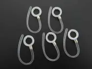 Brand New Set 5 White Earhook for Motorola Boom Bluetooth Headset Ear Hook