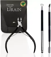 Cuticle Nipper Trimmer with Cuticle Pusher - Cuticle Remover Cuticle Nippers Pr