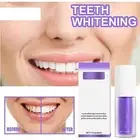 Portable Purple Toothpaste For Teeth Whitening Color Corrector Teeth Cleaning