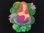 Disney Pin Trading LE250 LE St. Patrick’s Day Jessica Rabbit Pin L9