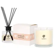 Nicola Spring Soy Wax Scented Candle & Diffuser Set - 400g - Tropical Sunrise