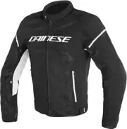 Dainese Air Frame D1 Tex Motorcycle Textile Jacket, black-white, Size 60 for Men Black White