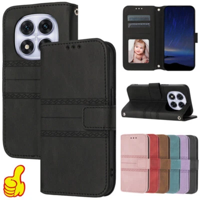 Flip Leather Wallet Case Cover For Xiaomi 15 14 Pro POCO Redmi Note14 Pro Plus