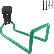 1 Pcs Garden Hose Hanger Wall Mount, Heavy Duty Metal Water Hose Holder, Outdoor Garden Hanging Hook for Garden Hose, Ropes, Expandable Hose, Hose Reel,Pocket Hose, Water Hose, Hydraulic Hose(Green)