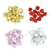 12Pcs Christmas Xmas Tree Room Love Shaped Ball Party Birthday Home Decor Props