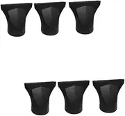 Gogogmee 2sets Hair Dryer Accessory Kit Diffuser Attachment Plastic Hair Dryer Nozzle Styling Tool Air Diffuser 3pcs*2