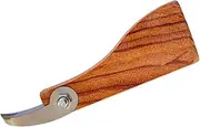 DIY Pottery Kit Wood Handle Trimming Tool Engraving Tool Clay Scraper V-Shape for Pottery Sculpture