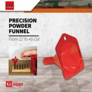 Lee Precision Powder Funnel Fits Reloader From 22 To 45 Cal Unbreakable Plastic
