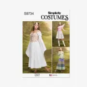 Enchanted Stitches Sewing Kit by Andrea Schewe, Code S9734, Sizes 8-16, Multicol