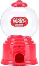 Sweet Dispenser Mini Vending Machine For Sweets, Candy Dispenser Cute Sweet Machine, Gumball Machine Plastic Candy Machine Sweets Dispenser, Gumball Dispenser Mini For Boys Girls(Red)