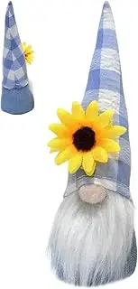 Sunflower Gnomes Figurines - Sunflower Kitchen Decor Gnome Plush - Sunflower Kitchen Decor Gnome Plush, Spring Sunflower Decor for Tiered Tray Home