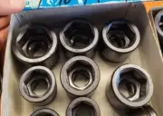 MINIMAX IMPERIAL 3/4 Drive Impact Socket Set Of 8 Vintage Nos Made In Japan