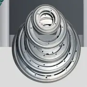 Silver Lazy Susan Swivel Plate 35cm Rotating Bearing Turntable for Table Turn