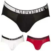 Men's briefs EMPORIO ARMANI elasticated stretch cotton underwear article 111617