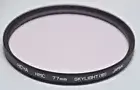 Hoya 77mm Multi-Coated Skylight 1B HMC Glass Lens Filter 77 mm MC Skylight1B