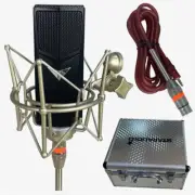 Studio Microphone Kit For Live Stream Broadcast Recording Condenser Cardioid Mic