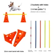 Pet Agility Training Set Jumping Bar Dog Obstacle Training Equipment Hurdle Trai