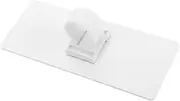 UPKOCH Microphone Logo Station for DIY Blank Mic Logo Sign for Interviews Hosting and Recording Handheld Design with