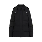 [Moose Knuckles] Moose Knuckles-Black Cloud 3q Polyester Jacket-Donna S STAND