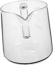 CIYODO Handmade Glass Coffee Maker Drip Pot Heat Resistant Borosilicate Carafe Iced Cup