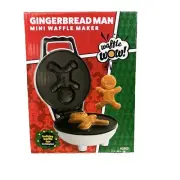 Waffle Wow! Gingerbread Man Mini Waffle Maker New in Box