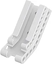 GAROZATION Battery Organizer Wall Mount Holder Multifunctional Storage for Batteries Elegant Design for Space Saving Home Organization Wall Mounted Dispenser