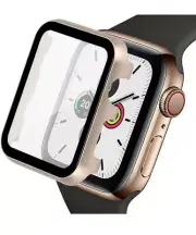 RITASTAR 2 IN 1 PROTECTIVE CASE FIR APPLE WATCH CASE WITH SCREEN PROTECTOR.NEW