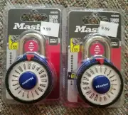 Master Lock EZ Read EZ Grip Magnifying Lens Anti Shim 2 pack