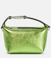 [Eera] Eéra Moonbag metallic leather clutch One Size green
