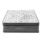 NNEDSZ Pocket Spring Mattress 5 Zone 32CM Euro Top Memory Foam Medium Firm - Kin
