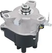 Ignition Distributor w/Cap & Rotor Compatible with Honda Civic/Acura EL 1.5L 1.6L 1999-2000 SOHC Replacement TD-91U, TD91U, TD63U, TD-63U,TD-73U, TD73U