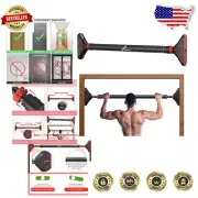 Ultimate Doorway Pull Up Bar - Adjustable Width, Non-Slip Comfort, 440 lbs