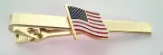 UNITED STATES AMERICAN FLAG TIE BAR Military Veteran 14876-TB HO
