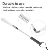 Telescopic Spring Shoe Horn Shoe Accessory Stainless Steel Shoe Lifter For