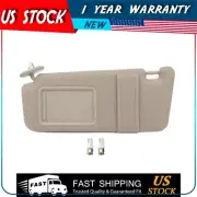 ✔Tan Driver Left Sun Visor for 2009-2016 Toyota Venza + License plate Light Free