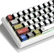 dagaladoo Anime PBT Keycaps,Colorful Manga Keycaps 60% 65% 100%, Dye Sublimation Custom Keycap, Cherry Profile Keyboard Key Caps for 60% 65% 75% 100% TKL US Layout Alice Mechanical Keyboard