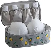 [HieoAnir] Underwear Bra Organizer Bag, Travel Storage Bag, Large Capacity Storage Bag for Underwear Clothes, Waterproof Underwear Bra Socks Storage Organizer,B