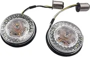 Motorcycle Indicators Turning For H&arley For Sportster 883 1200 XL Motorcycle 2 Inch Front LED Turn Signals Indicator Light For 1157 1156
