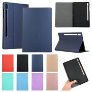 Flip Leather Case Stand Smart Cover For Samsung Galaxy Tab S7 S8 S9 Plus Ultra