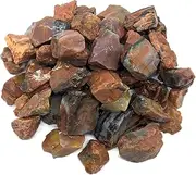 3 lbs Bulk Rough Rainbow Petrified Wood from Arizona, USA. 1 to 2 Inch Mixed Sizes. Natural Stones Perfect for Rock Tumbling, Lapidary, Wire Wrapping, Fountain Stones, Vase Stones Or Decoration.