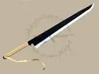 Ichigo's Zangetsu Bleach Anime Cutting Moon Replica Sword With Display Stand