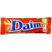 903498 1 x 28g BAR DAIM CRUNCHY CARAMEL CANDY COVERED IN MILK CHOCOLATE
