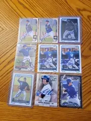 Toronto Blue Jays 9 Card Lot Signed IP Auto Rookie RC 1st Bowman Chrome Panini
