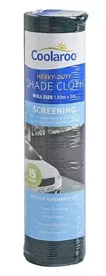 Coolaroo SCREENING SHADE CLOTH 1.8x3m 70% UV Block RAIN FOREST *Aust Brand