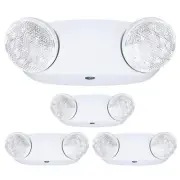 GRUENLICH LED Emergency Light, Exit Lighting Fixtures with 2 LED Bug Eye Head...