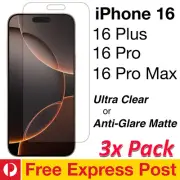 [FREE EXPRESS] Clear | Matte Screen Protector Film for iPhone 16e 16 Pro Max