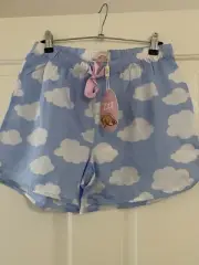Peter Alexander Ladies Pyjama Shorts Clouds Small