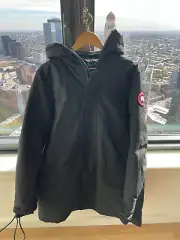 NEW Canada Goose Langford Parka - Black Label (Black Color, Size Medium, M)