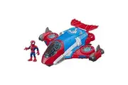 Playskool Heroes Marvel Super Hero Adventures Spider-Man Jetquarters